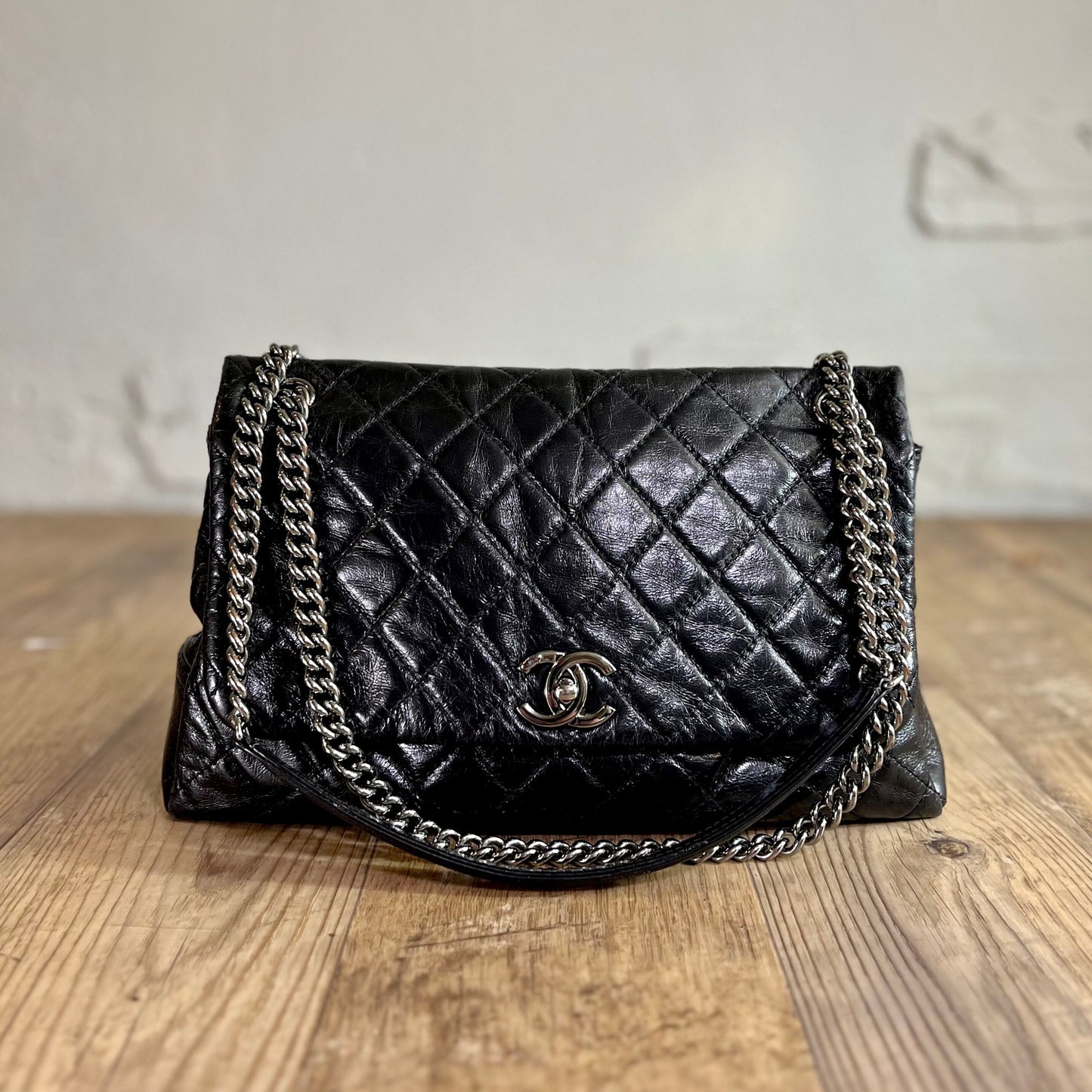 Chanel Small Lady Pearly Flap Bag - Black Shoulder Bags, Handbags -  CHA383286