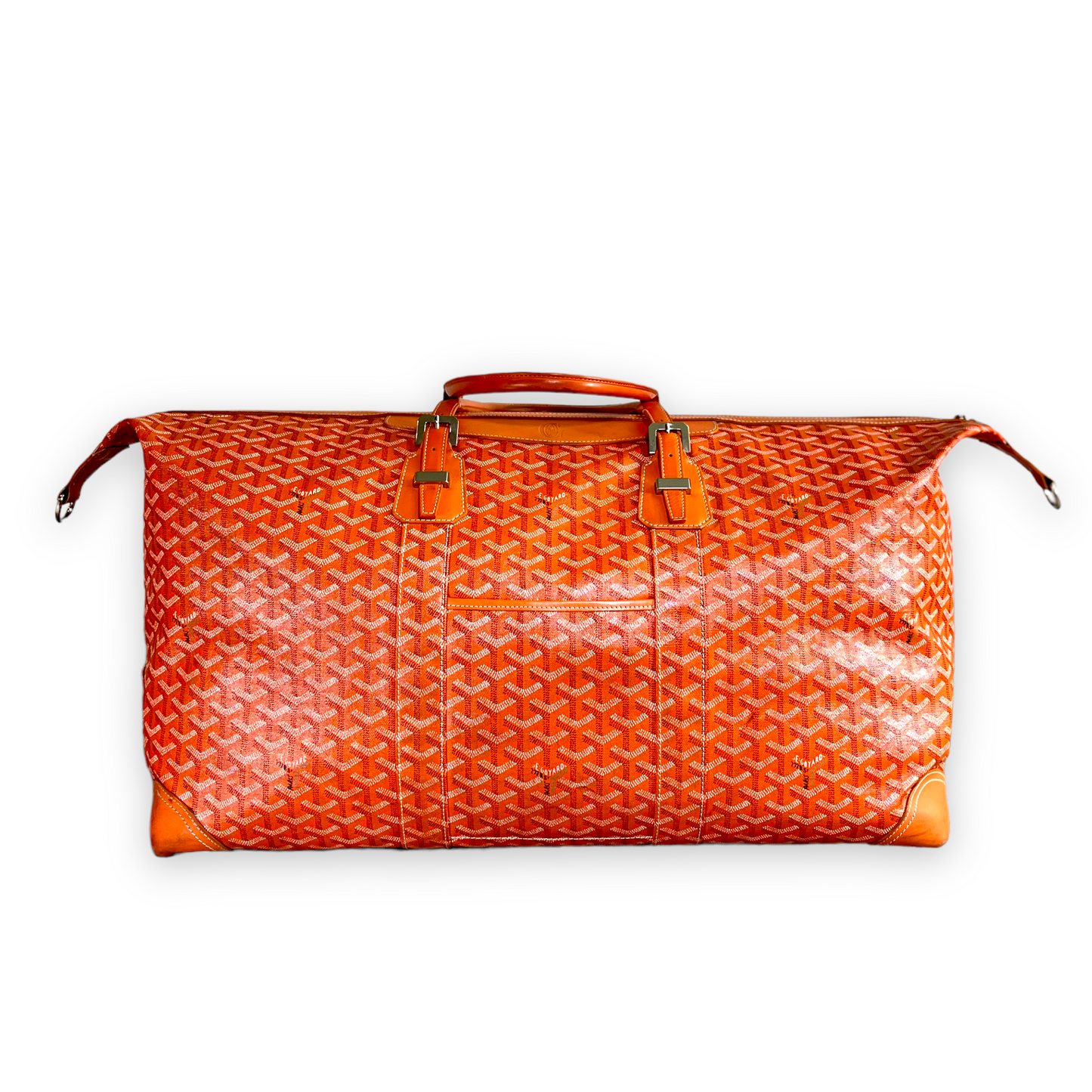 Goyard, Bags, New Goyard Boeing Travel Duffle Bag Orange