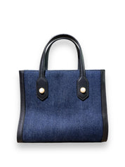 Gucci Denim Tiger Pearl Tote