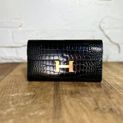 Hermès Alligator Constance Long Wallet