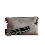 Prada Clay Grey Crossbody Bag